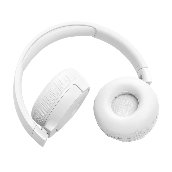 JBL Tune 670NC - White - Adaptive Noise Cancelling Wireless On-Ear Headphones - Detailshot 3 image number null